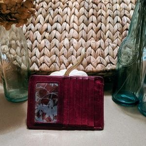 Maroon Hobo Wallet